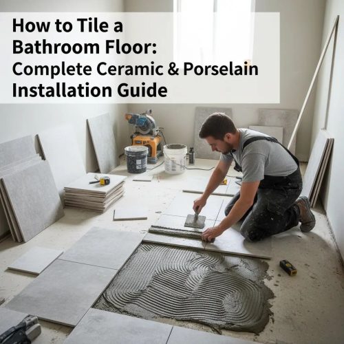 How to Tile a Bathroom Floor: Complete Ceramic & Porcelain Installation Guide
